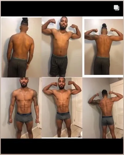 Antes y después de un cliente en seis fotos