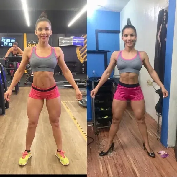Antes y después de una clienta del coaching de Marcos Feliz