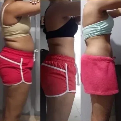 Antes y después de una clienta del coaching de Marcos Feliz