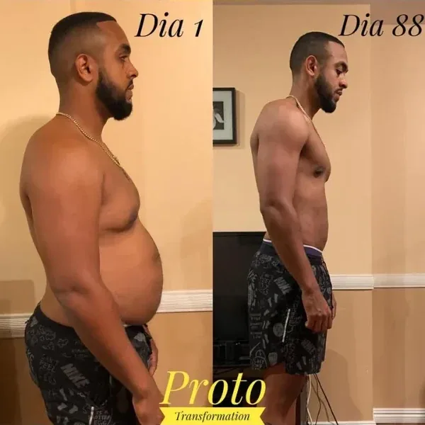 Antes y después de un cliente, día 1 a día 88