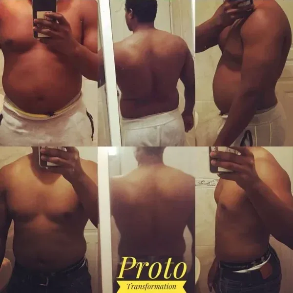 Antes y después de un cliente del coaching de Marcos Feliz