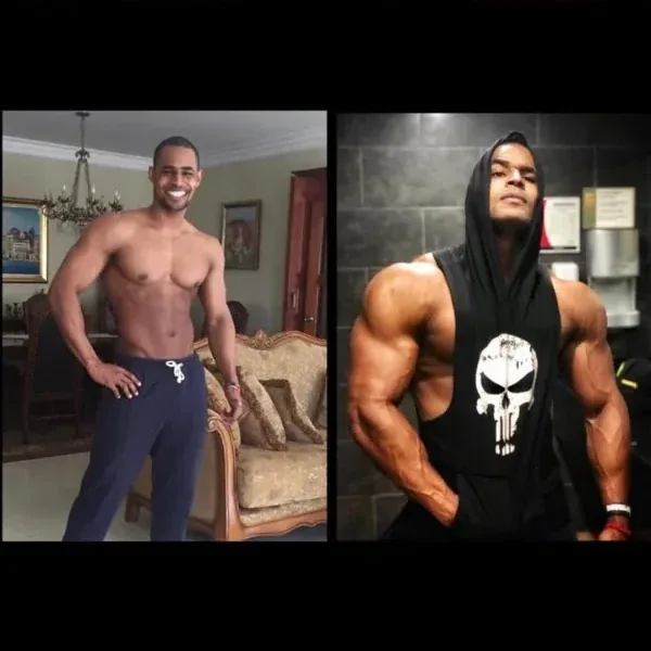 Antes y después de un cliente del coaching de Marcos Feliz