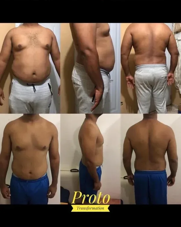 Antes y después de un cliente del coaching de Marcos Feliz