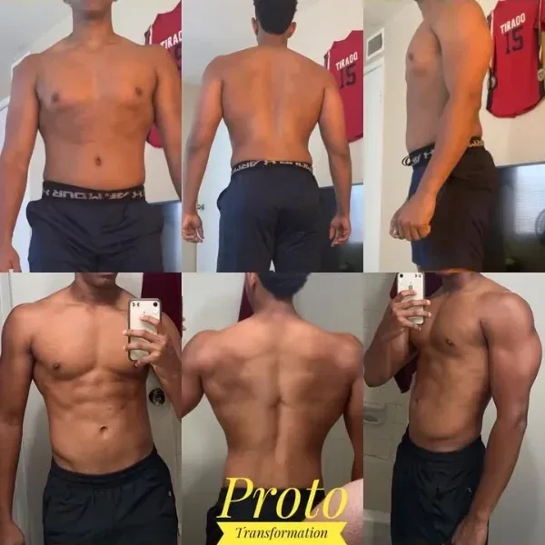 Antes y después de un cliente del coaching de Marcos Feliz