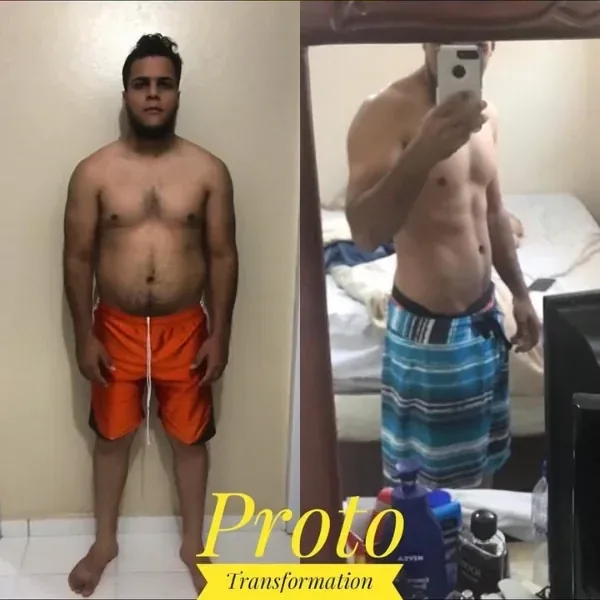 Antes y después de un cliente del coaching de Marcos Feliz