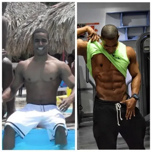 Antes y después de un cliente del coaching de Marcos Feliz