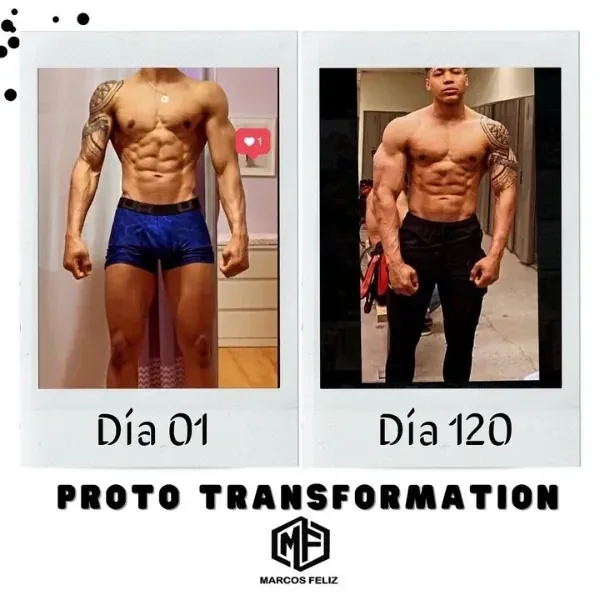 Antes y después de un cliente del coaching de Marcos Feliz