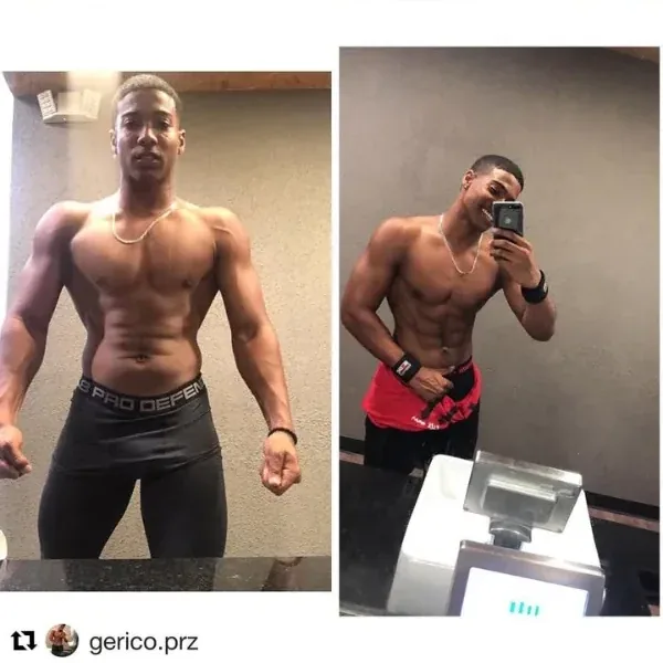 Antes y después de un cliente del coaching de Marcos Feliz
