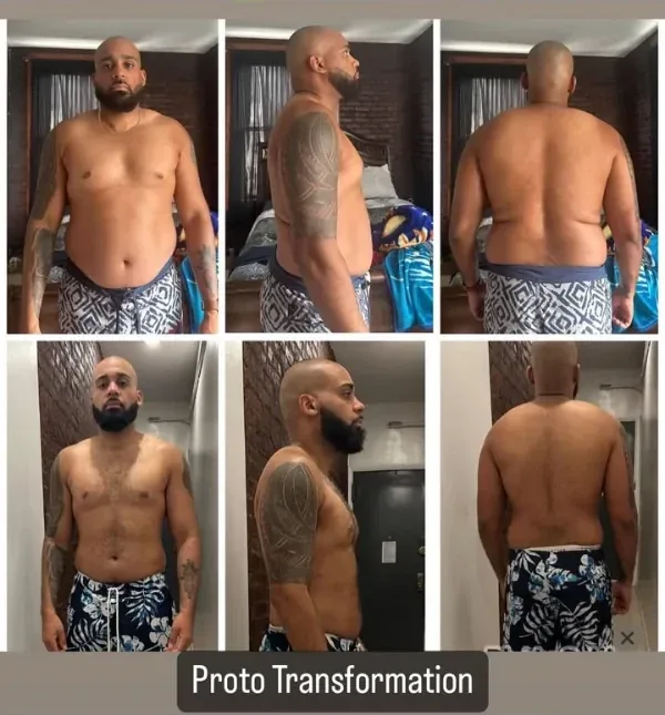 Antes y después de un cliente del coaching de Marcos Feliz