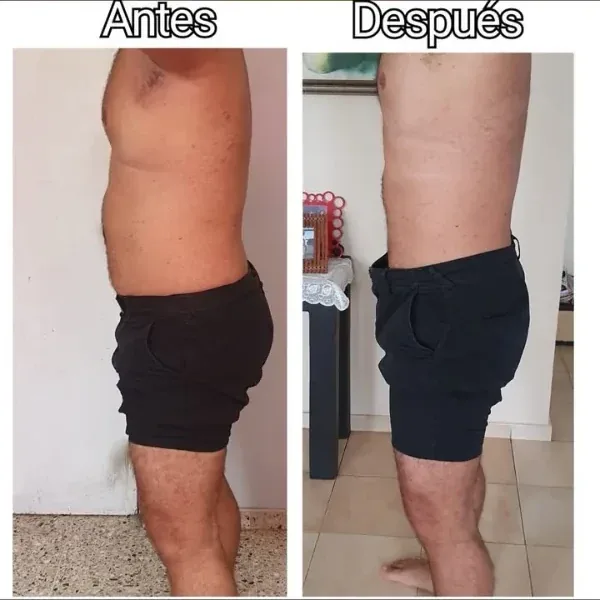 Antes y después de un cliente del coaching de Marcos Feliz