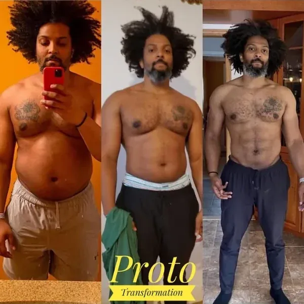 Antes y después de un cliente del coaching de Marcos Feliz