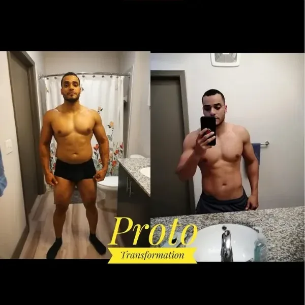 Antes y después de un cliente del coaching de Marcos Feliz