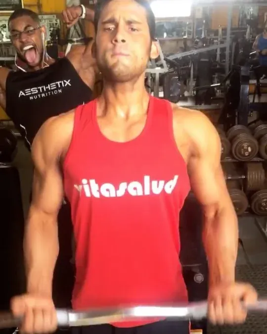 Marcos Feliz entrenando en 2017 — Dar lo mejor cada día