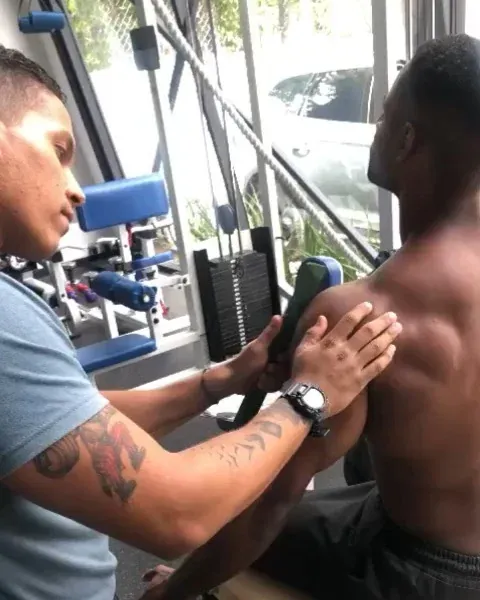 Marcos Feliz entrenando en 2019 — Trabajando movilidad y flexibilidad